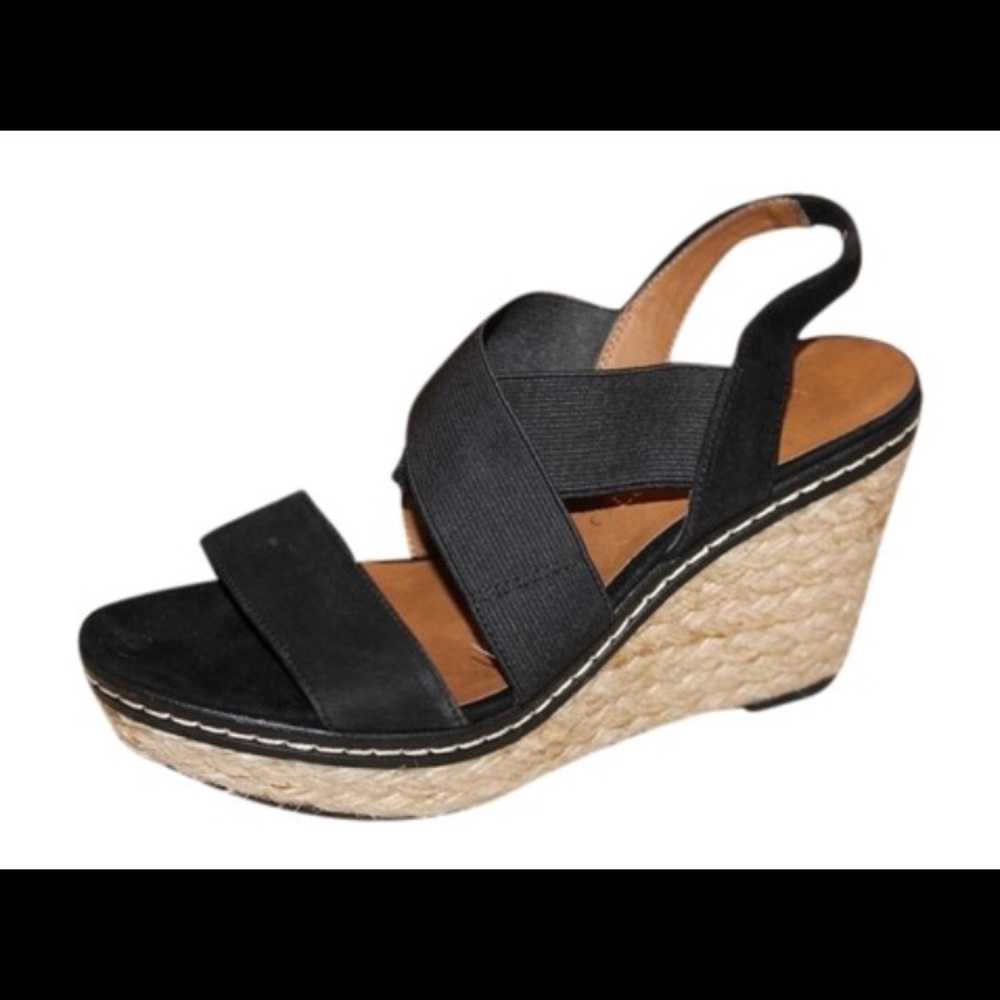 Franco Sarto Braided Wedges